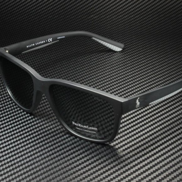 Ralph Lauren Polo Matte Black Sunglasses
